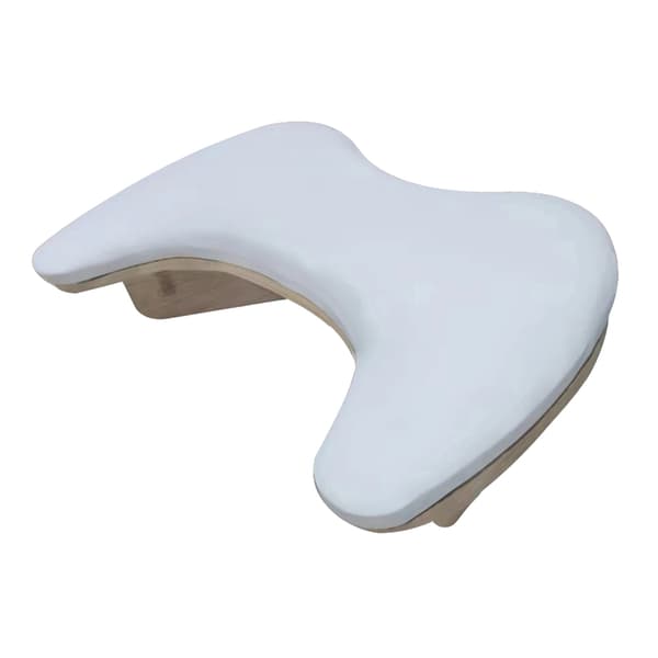 Handstödskudde, Ergonomisk Design, Lätt att Förvara,Vit