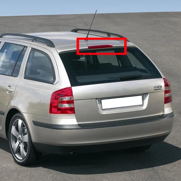 Bromsljusmontering, Hög effekt LED, OEM-passform,3000-4000K, Röd