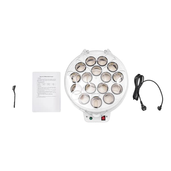 Automatisk Poolboldrenser, 16 Bold Kapacitet, Effektiv Motor,EU-stik