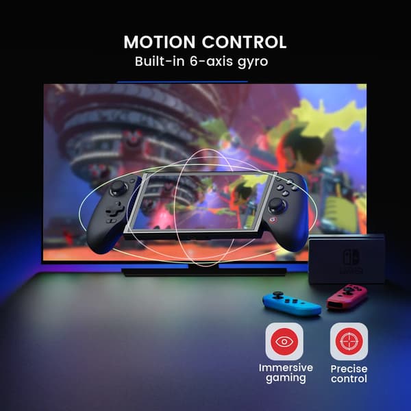 Gamepad, Hall Effect Joysticks, Bluetooth-anslutning, G8 Plus