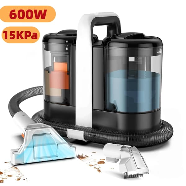 Fläckrensare, Hög sugkraft, Lättviktsdesign,600W Pro