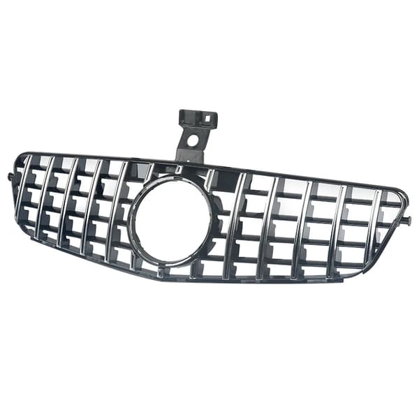 Grill, Stilren Design, Hållbart ABS-material,Krom svart