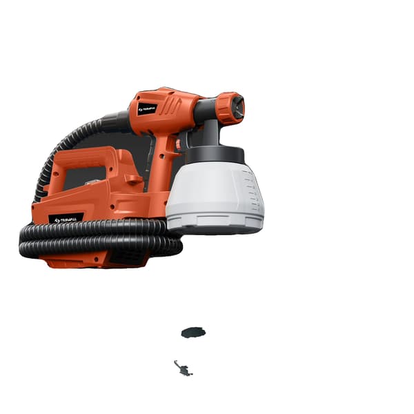 Färgspruta, Hög Flödeshastighet, Ergonomisk Design,Mörk Orange