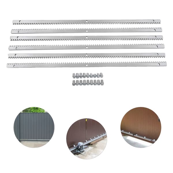 Stålväxlar, 6 stycken, hållbar konstruktion,Silver