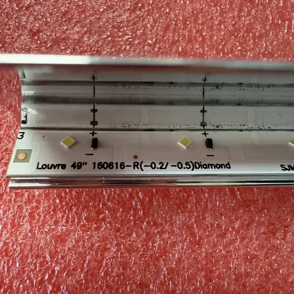 LED Baggrundsbelysningsbar, 31 LED'er, 515mm Længde, DC Strømkilde, Dæmpbar, Lysstrøm  60