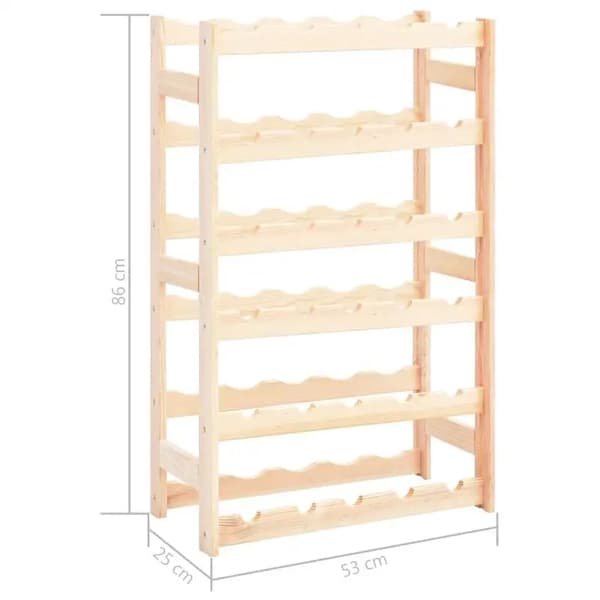 Flaskeholder, Plads til op til 30 flasker, Moderne design,Beige