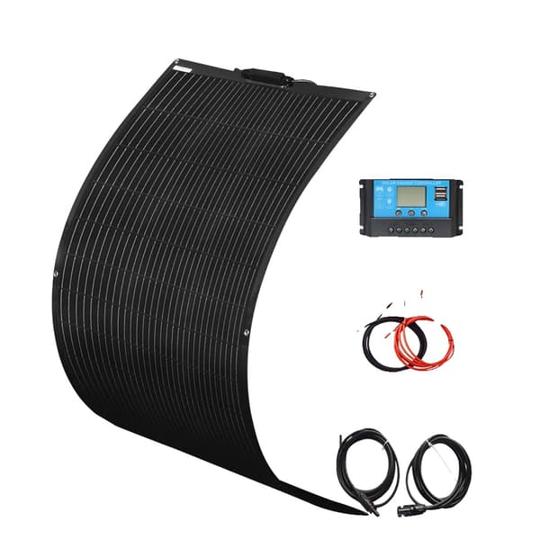 Solpanel, Fleksibelt Design, Høj Effektivitet,12V 120W solarkit B