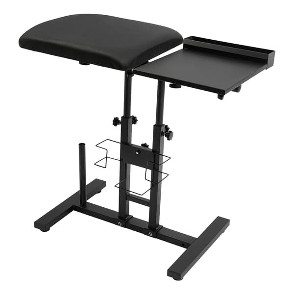 Tattoo Arbejdsstation Stativ, Ergonomisk Design, Kompakt Opbevaring,sort