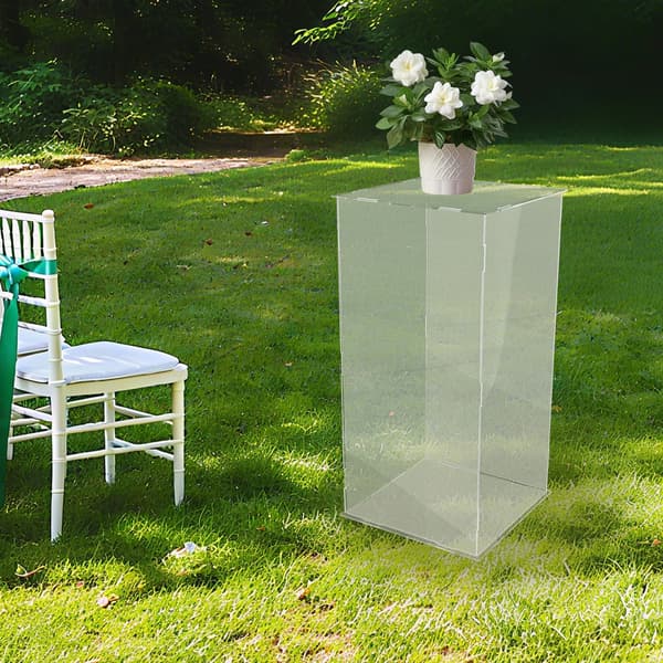 Acryl Display Stativ, Moderne Design, Robust Pedestal,Klar