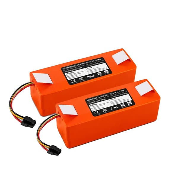 Erstatningsbatteri, 9800mAh kapacitet, 14.4V spænding,2PCS 14.4V 9800mAh