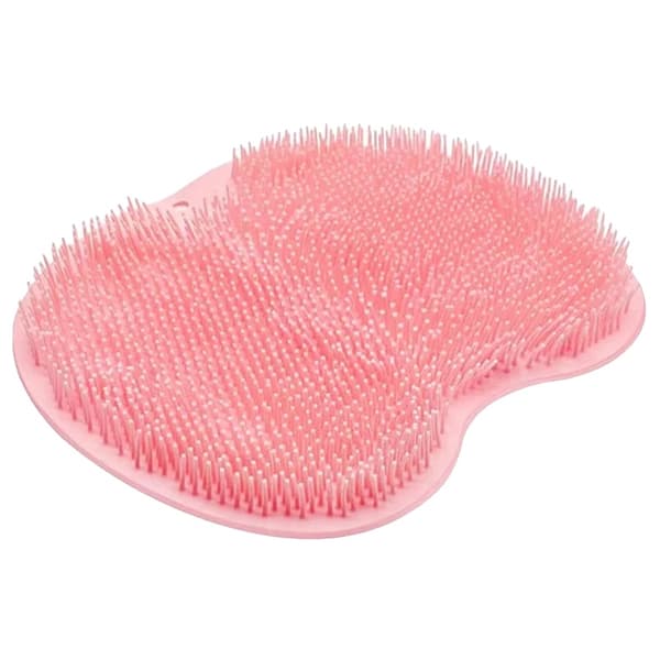 Badbørste, Silikone Materiale, Ergonomisk Design,Pink