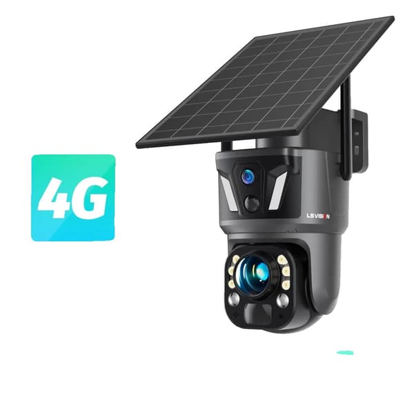 Övervakningskamera, 99x optisk zoom, nattseendefunktion,4G SIM-version kamera
