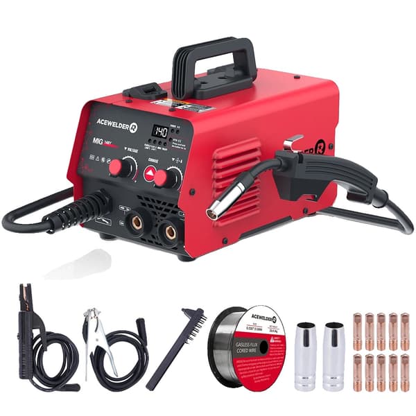 MIG-svetsare, bärbar design, 3-i-1 svetskapacitet,MIG140Y
