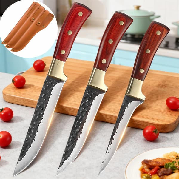 Filékniv, Rostfritt Stål, Ergonomiskt Handtag,A