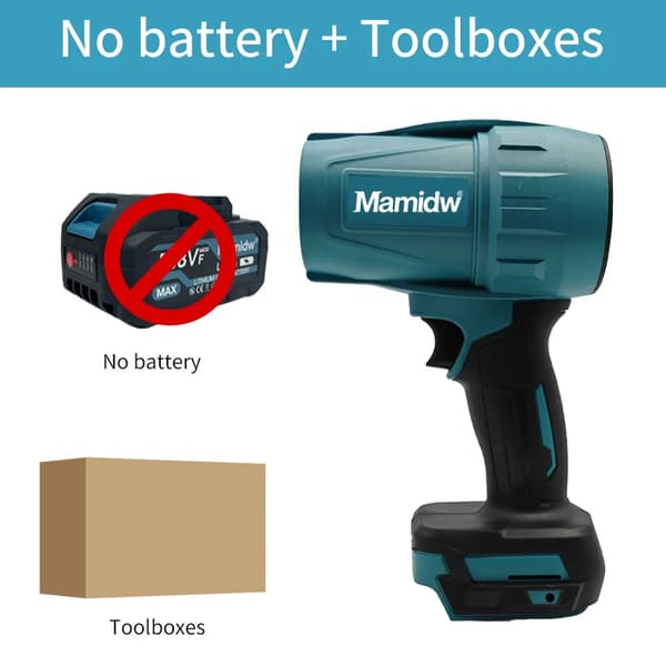 Elektrisk Blæser, Håndholdt Design, Kraftig Luftstrøm,Ingen batteri