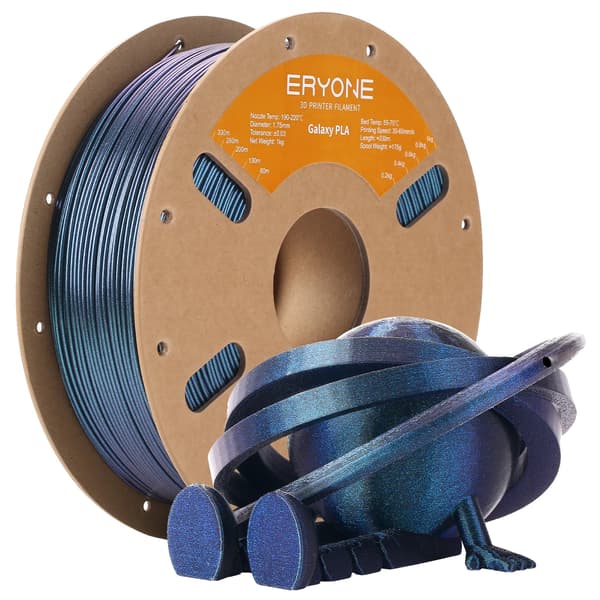 3D Print Filament, PLA Material, Miljøvenlig,Sirius Nebula-Blå