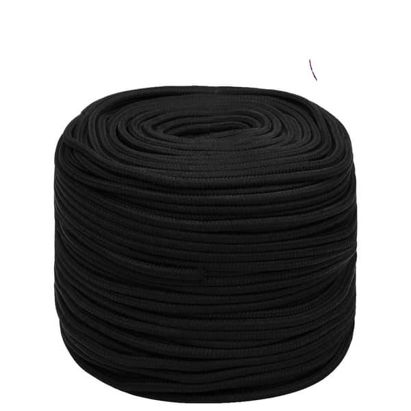 Arbejdssnor, Holdbart Polyester, Høj Trækstyrke,Sort