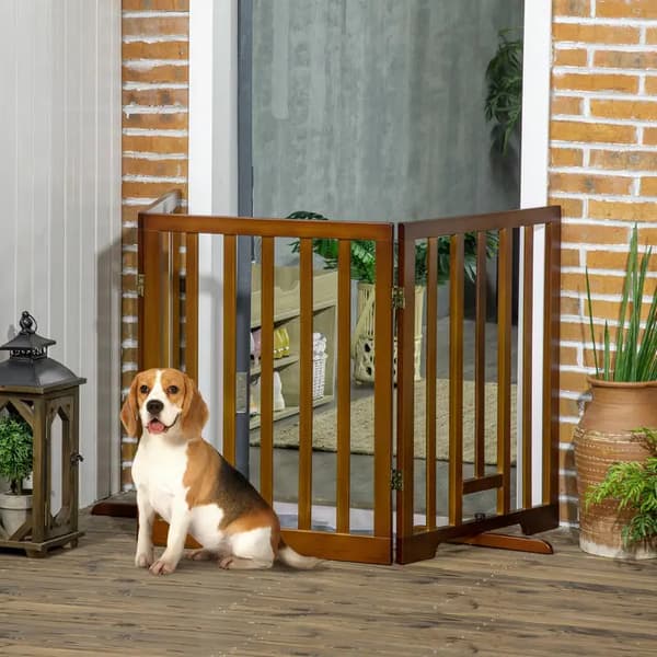 Hundegitter, Foldbart Design, Skridsikre Fødder,hær grøn