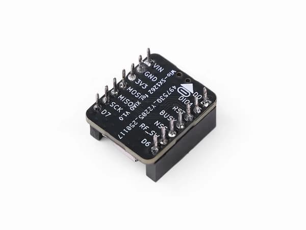LoRa Modul, Langdistancekommunikation, Lavt Strømforbrug,sort