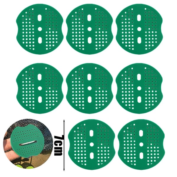 Haveartikler, Holdbart Plastik, Sikker Jorddækning,grøn-b, 20PCS