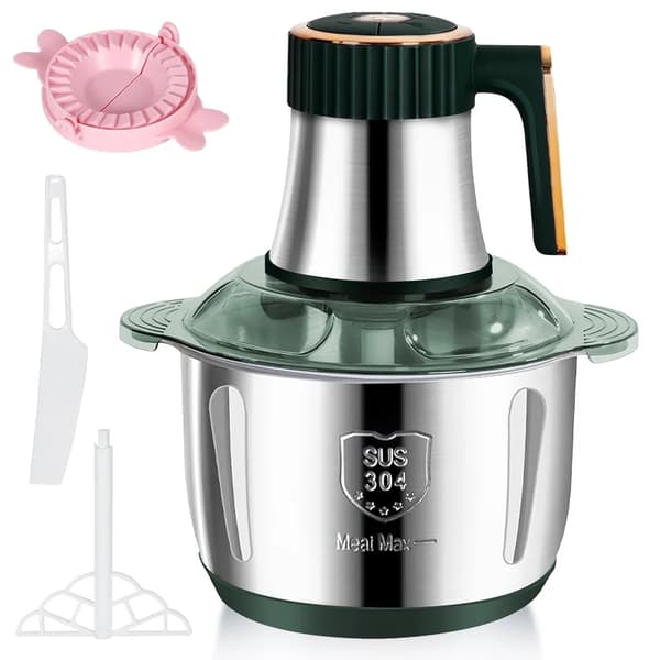 Köttkvarn, Rostfritt Stål, 5L Kapacitet,5L(C)