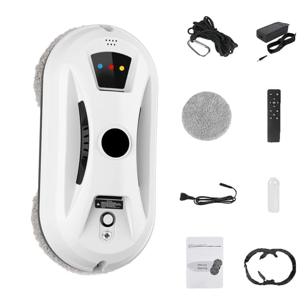 Fönsterputsrobot, Automatisk Vattenspray, Kraftfull Sugning,inte spray vatten