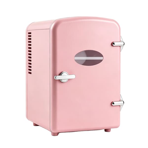 Mini Kyl, Kompakt Storlek, Multifunktionell Förvaring,Rosa