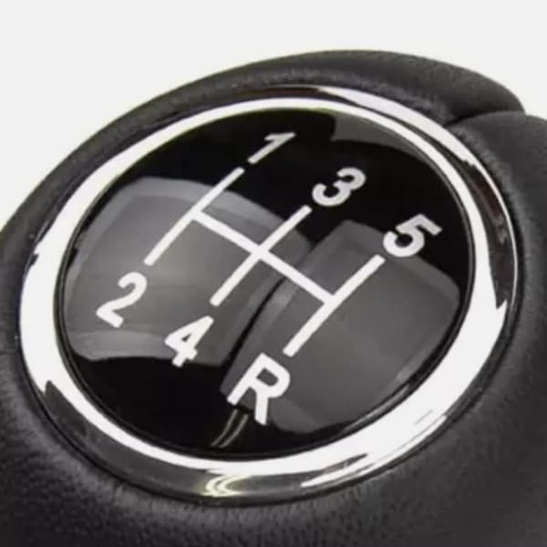 Gear Shift Knob, Lædermateriale, 5 Gear Kompatibilitet,5 Hastigheder