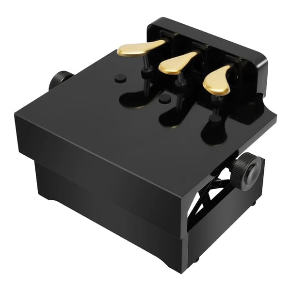 Piano Pedal Forlænger, Justerbar Højde, Stille Drift,Sort