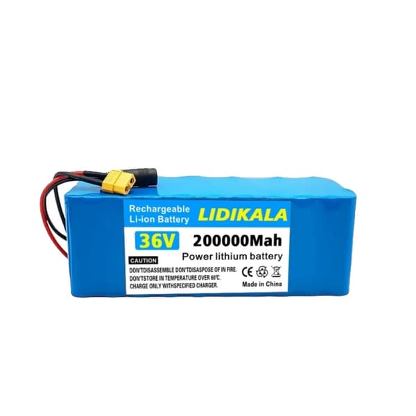 Batteripack, 36V, 200Ah kapacitet,XT60-DC