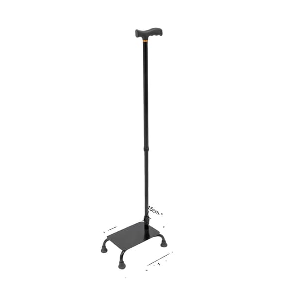Gåstativ, Justerbar Højde, Robust Design,sort
