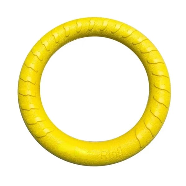 Hundleksak, Interaktiv Design, Säker och Icke-toxisk Material,GUL, 18cm