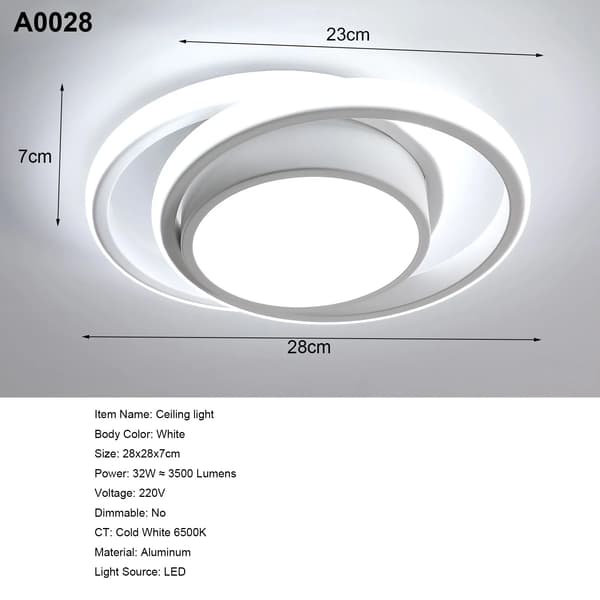 Loftlampe, Moderne Design, Energi Effektiv,A0028