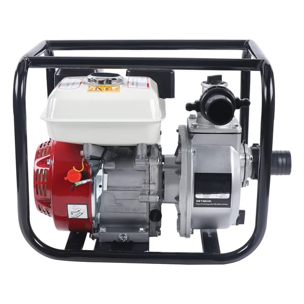 Vattenpump, 6,5HK bensindriven, hög flödeshastighet,Röd, andra, EU