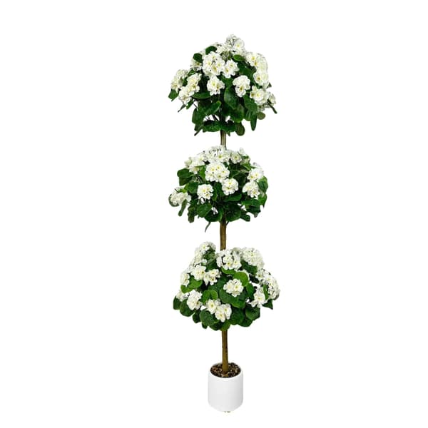 Konstgjord växt, 150 cm höjd, hållbara material,VIT, 150cm-a