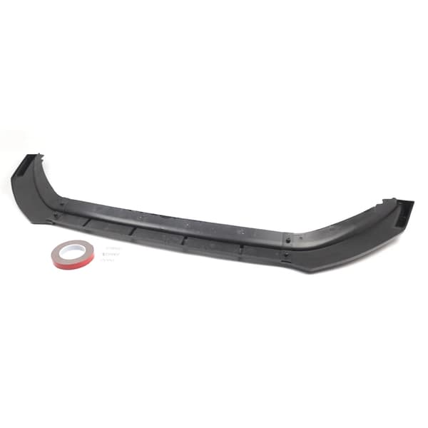 Front Lip Spoiler, Holdbart ABS Plastik, Nem Installation,sort