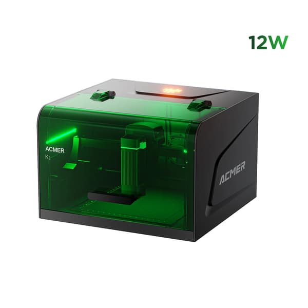 Lasergravyr, Bärbar Design, Mångsidig Materialkompatibilitet,12W