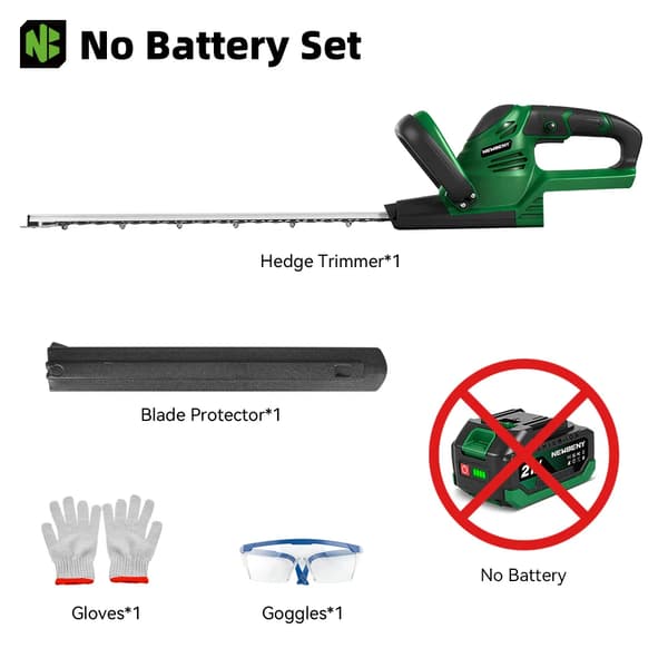 Häcksax, Hög RPM-prestanda, Lättviktsdesign, INGET Batteri