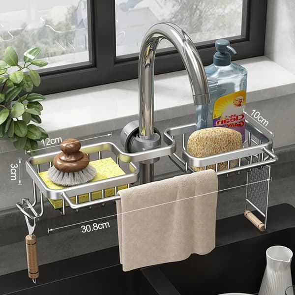 Vask Dræn Rack, Rustfrit Stål, Rustbestandig,A2