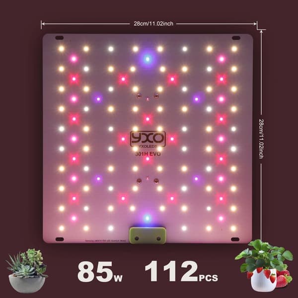 LED-kasvulamppu, täysivalo, energiatehokas,85W