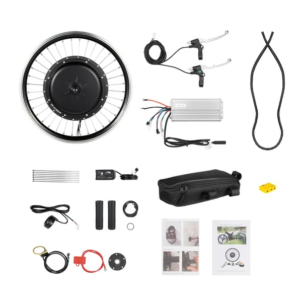Elektrisk konverteringskit, 1000W motor, hög hastighetskapacitet,Framhjul