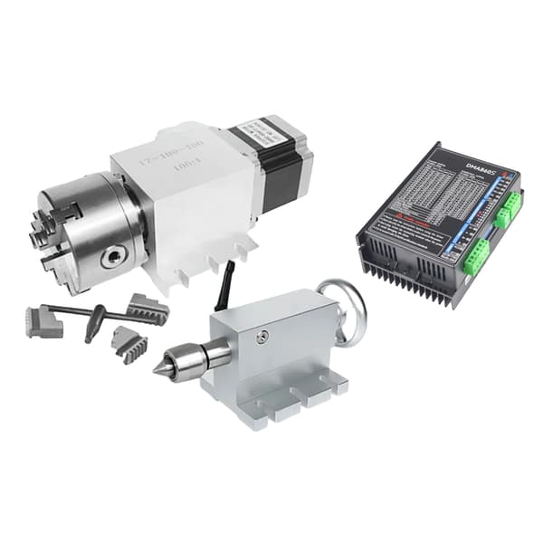 Rotary Achse, Nema34 Steppermotor, Zero Backlash,TILFØJ driver