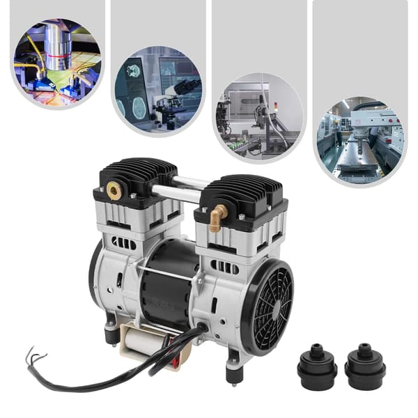 Luftkompressor Pump, Hög Effektivitet, Kompakt Design,svart