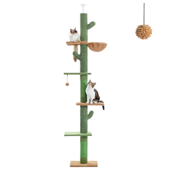 Kattetårn, Justerbar Højde, Flere Platforme,L, AMT0187GN
