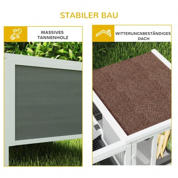 Kaninhus, Multi-Indgangsdesign, Nem Rengøringsfunktioner,MULTI