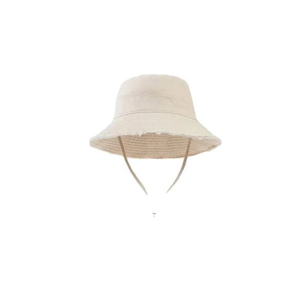 Bucket Hat, Solbeskyttelse, Casual Stil,A, 56-58cm