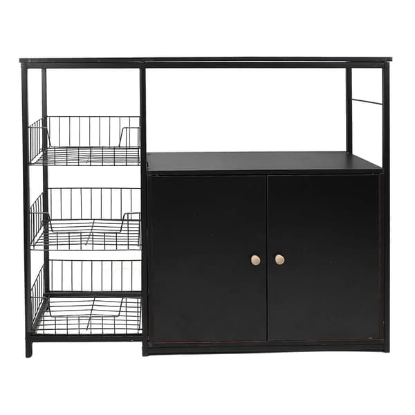 Opbevaringsskab, Robust Konstruktion, Pladsbesparende Design,Som billede
