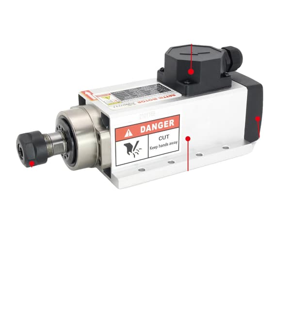 Spindelmotor, Hög Hastighet, Precisionstolerans,Bara spindel