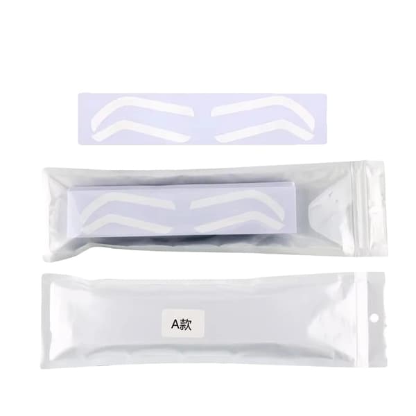 Øjenbrynsskabeloner, Engangsdesign, Nem Anvendelse,A 10Pcs