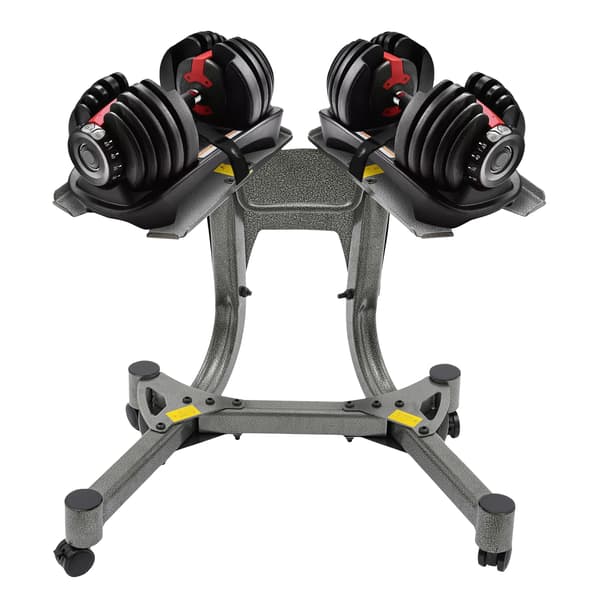 Dumbbell Stativ, Robust Design, Nem Montering,Sølvgrå